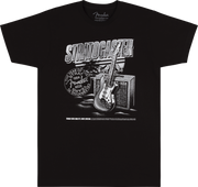Fender StratocasterT 70th Anniversary, Tee, Black, L