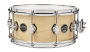 DW Performance Series Snare Drum, 6.5x14, Natural Lacquer