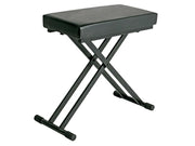 Pro Heavy Duty Double Braced Keyboard Stool Thick Padded Vinyl Seat KT142