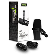 MV7 Podcast Microphone - BLACK