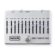 10 Band Graphic EQ Pedal - Silver