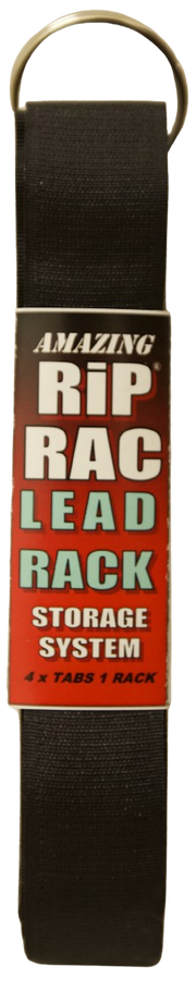 Rip Rac Cable Storage System - 4 Tabs Red Lead Pack