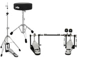 PDP 3 Piece Drum Hardware Pack w/ Double Kick Pedal