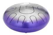 Awakening 9 note Metal Tongue Drum C Akebono Natural in Purple Burst