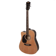 Acoustic / Electric Guitar (left handed) in Natural