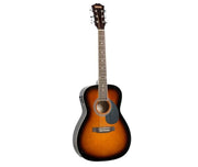 3/4 Size Electric/Acoustic Guitar in Tobacco Sunburst