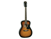 RED34 3/4 Size Travel Acoustic Guitar in Tobacco Sunburst