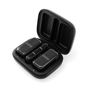 Wireless Micro USB-C Compact Wireless Microphone - Black