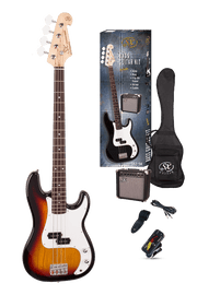 SB2SKTS Electric Bass Kit in Sunburst