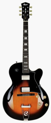 Yorktown TAB Semi-Acoustic Jazz Guitar in Tobacco Sunburst
