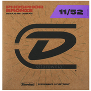 Dunlop DAP11 Phosphor Bronze Acoustic Guitar Strings - Medium Light 11-52