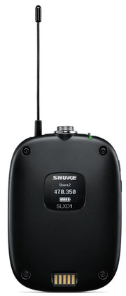 SLXD1H57 Wireless Digital Microphone Bodypack Transmitter Frequency H57 = 520-564MHz