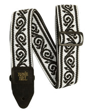 Black Vine Jacquard Strap