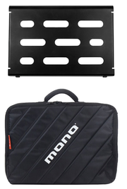 Pedalboard Small, Black and Club Accessory Case 2.0 in Black