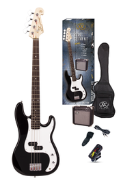 SB2SKB Electric Bass Kit in Black