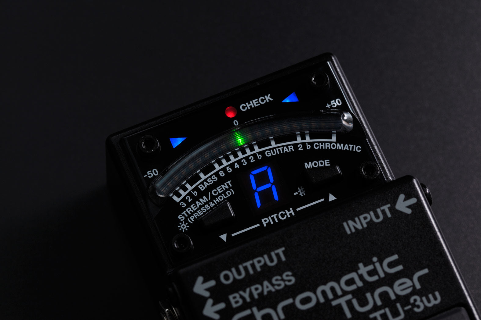 BOSS TU-3W Waza Craft Tuner Pedal | Musos Corner