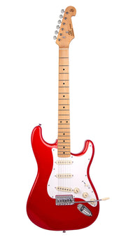 Vintage Style Electric Guitar in Candy Apple Red