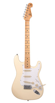 Vintage Style Electric Guitar in Vintage White