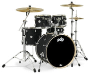 PDP Concept Maple 5-Piece Kit, Satin Black. This kit bundled with PDP 800 Series hardware pack!!