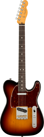 Fender American Professional II Telecaster, Rosewood Fingerboard, 3-Color Sunburst