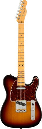 Fender American Professional II Telecaster, Maple Fingerboard, 3-Color Sunburst