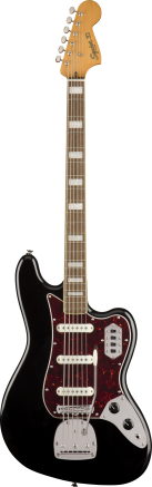 Squier Classic Vibe Bass VI, Laurel Fingerboard, Black