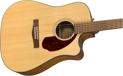 Fender CD-140SCE Acoustic Guitar - Walnut Fingerboard - Natural w/case