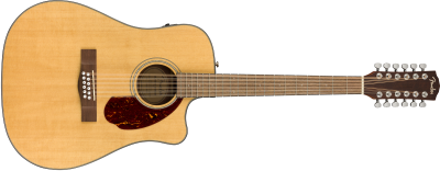 Fender CD-140SCE 12 String Acoustic Guitar - Walnut Fingerboard - Natural w/Case