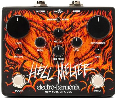 Electro Harmonix Hell Melter Chainsaw Distortion Pedal