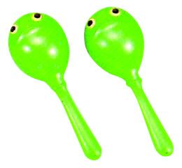 CPK Frogs Eyes Plastic Maracas