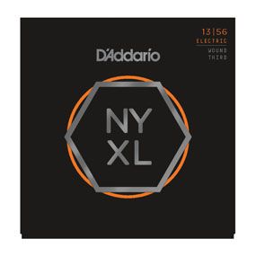 D'Addario NYXL1356W Nickel Wound Medium Wound 3rd 13-56 Electric Guitar Strings
