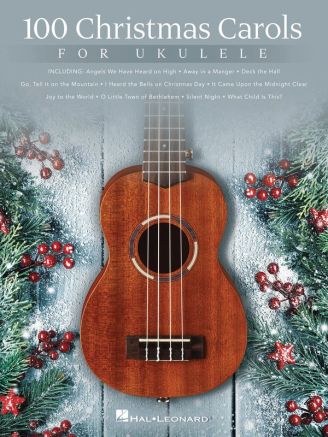 100 Christmas Carols for Ukulele -    Various (Ukulele)  - Hal Leonard. Softcover Book