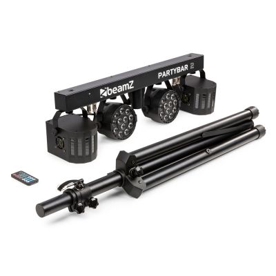 Beamz PartyBar 2 All-In-One LED DJ Lighting System