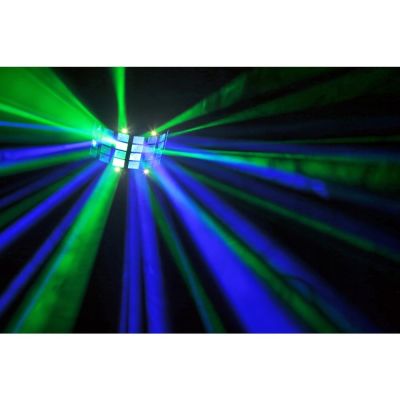 Beamz Butterfly 3×3 LED DJ Effect Light with STROBE