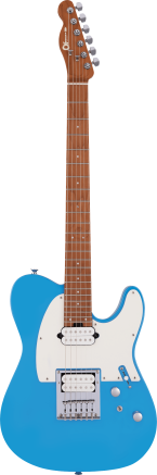 Charvel Pro-Mod So-Cal Style 2 24 HH HT CM, Caramelized Fingerboard, Robin's Egg Blue