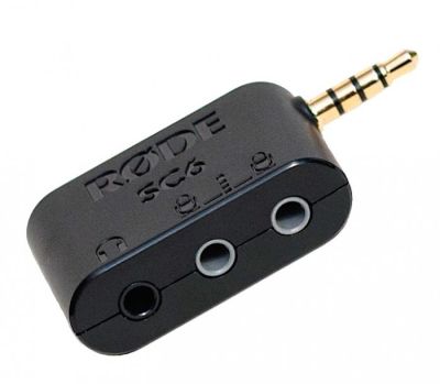  Rode SC6 -  Dual TRRS input and headphone output for smartphones