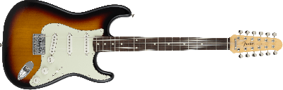Fender Made in Japan Limited Stratocaster XII, Rosewood Fingerboard in 3-Color Sunburst