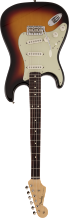 Fender Made in Japan Traditional 60s Stratocaster, Left-Handed, Rosewood Fingerboard, 3-Color Sunburst