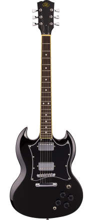 SX SG Style Electric Guitar Kit in Black