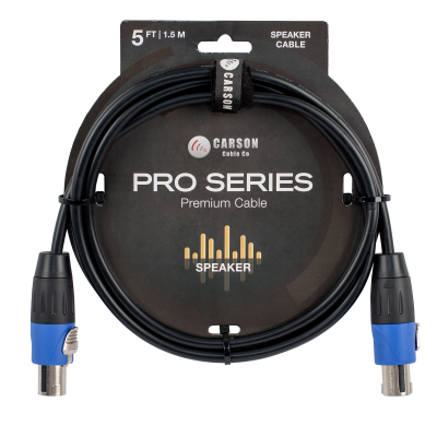 CARSON PRO CPS05 - Heavy Duty Jumbo Speaker Cable.