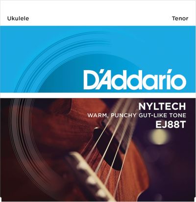 D'Addario EJ88T Nyltech Ukulele Strings Tenor