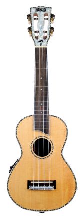 Mahalo MP2E - Solid Top Electric/Acoustic Ukulele - Concert