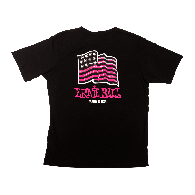 Ernie Ball USA Ball End Flag T-Shirt (large)