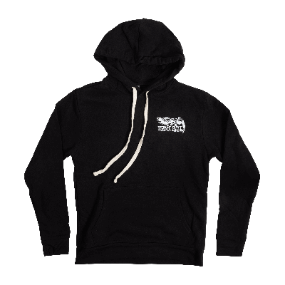 Ernie Ball Eagle Fleece Hoodie Black (medium)