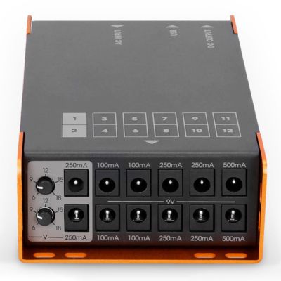 Palmer PWT 12 IEC Universal Pedalboard Power Supply Unit w/ USB