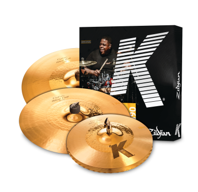 Zildjian KCH390 K Custom Hybrid 3 Way Cymbal Set Pack 14.25/17/21