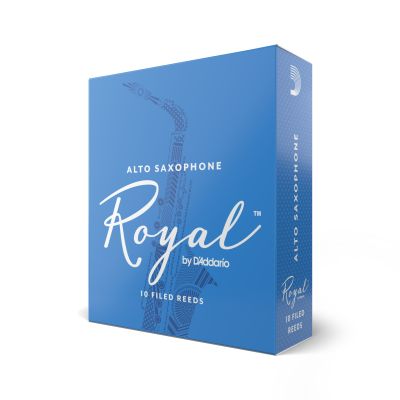 Royal by D'Addario Alto Sax Reeds, Strength 1.5, 10-pack