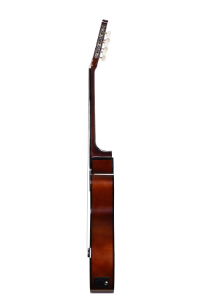 Valencia VC104TCE 4/4 size thin body electric/acoustic classical guitar with Venetian cutaway.