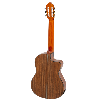 Valencia - VC564CEL 560 Series.  4/4 size electric/acoustic classical guitar with Venetian cutaway - Left-hand Natural. 