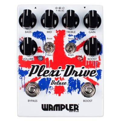 Wampler Plexi-Drive Deluxe 60's British Amp in a Box with Boost